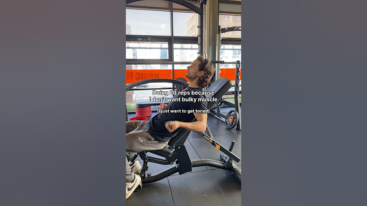 “I don’t want to get too bulky.” 🤨