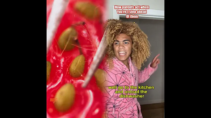 How parents act when you’re 1 step ahead of them…😂💀 #comedy credit Free Holistic Giggles #viral 😶