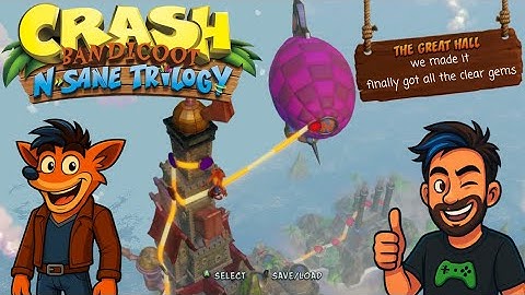 Crash Bandicoot: 26 Gems Later… The Great Hall is Ours!