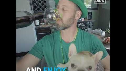 Guzzle Buddy helps you drink straight from the bottle in a classy way