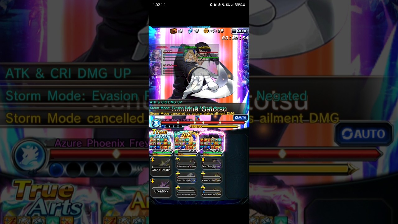 [Sub 5] 3 unit Freydal Subzero Stormraptor Extreme Crest Palace w/Saito. #grandsummoners