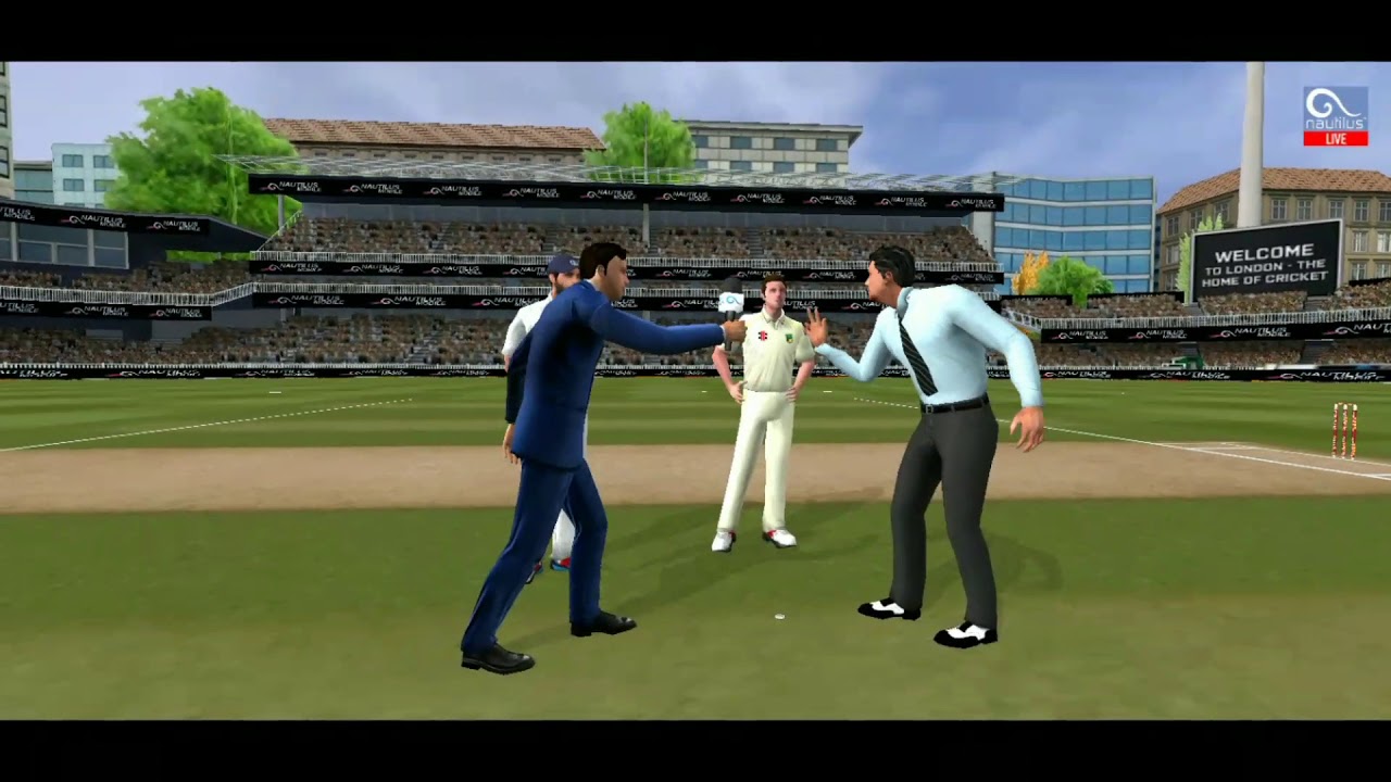 Real cricket 20 campaign mode Ind vs aus match - YouTube