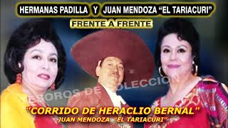 HERMANAS PADILLA Y JUAN MENDOZA EL TARIACURI FRENTE A FRENTE MIX  TESOROS DE COLECCION