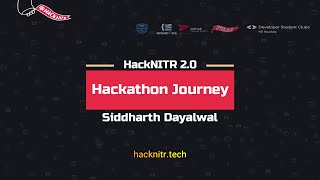 The Hackathon Journey | HackNITR 2.0 Hackathon