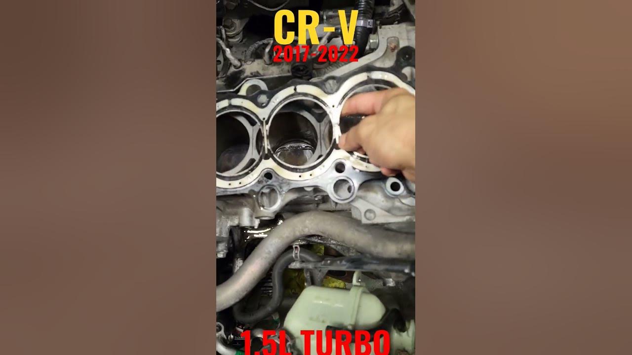 Honda 1 5l turbo engine head gasket problem shorts youtube