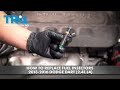 How to Replace Fuel Injectors 2013-2016 Dodge Dart 24L L4