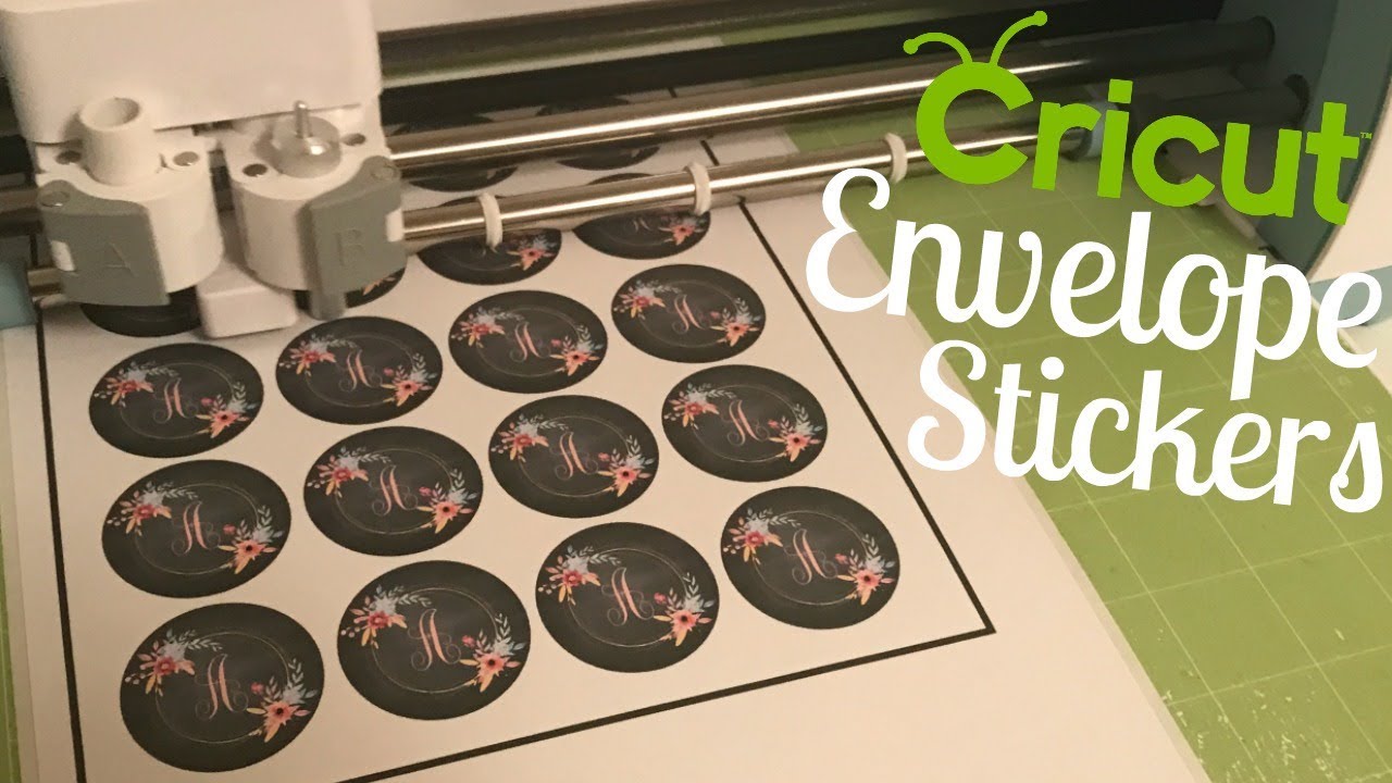 How to Print then Cut Stickers on Cricut * Moms and Crafters