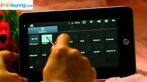 W702 Android 2.3 720P Tablet PC Everbuying.com