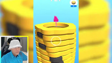 Drop Stack Ball #4 Max Levels Game Update Walkthrough GamePlay Mobile iOS, Android