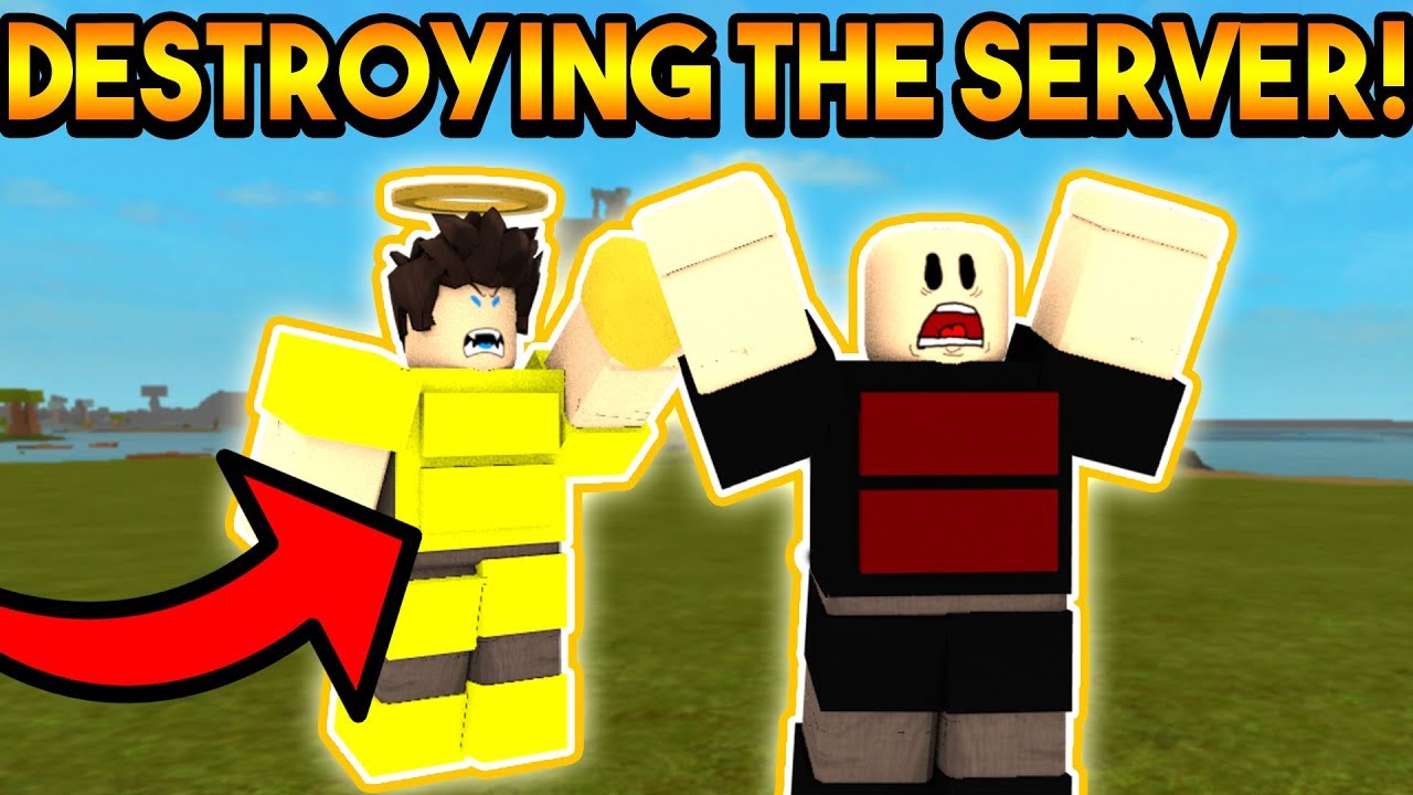 I Went Back To Booga Booga And Destroyed The Whole Server Roblox Youtube - roblox booga booga server
