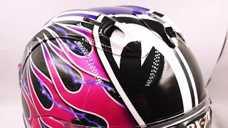 アライヘルメットRX-7X カスタムペイント Araihelmet - YouTube