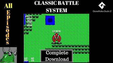 GameMaker Studio 2: Battle System Example Video