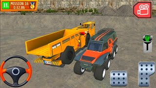 Quarry Driver 3 Driving Big Jcb Crane : Best Jcb Crane Simulator Games_#02 || Addicted Gameplay screenshot 3