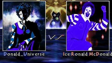 -MUGEN- Ice Ronald McDonald (12P) VS Donald Universe (Both Sides)