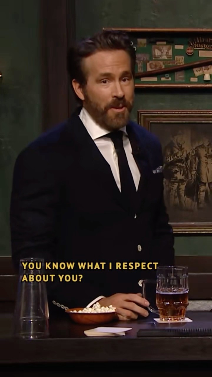 #RyanReynolds \u0026 #JimmyFallon share all of the things they respect about one another ?