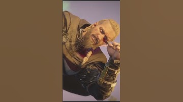 Arrow thru eye in fields of Valhalla