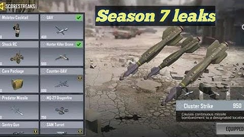 Call of duty mobile season 7 battle pass update | New katana and cluster strike in beta version