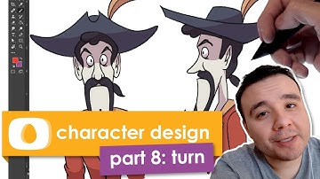 How to make a "turn around" - Character Design Tutorial (Part 8)