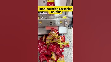 Snack automatic counting and packaging machine #snackpackingmachine