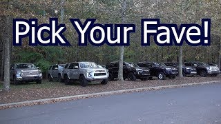 Pick your tacoma, tundra and 4runner ...