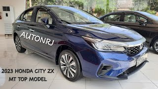 2023 Honda City ZX MT (Blue) Top Model