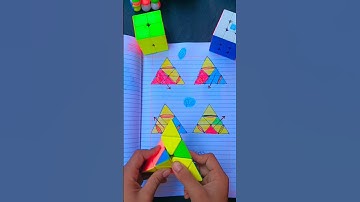 Pyramid cube solve Rubik