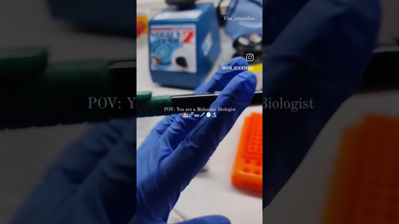 You are a Molecular Biologist at LMU Munich👩‍🔬🧬🧫🔬 