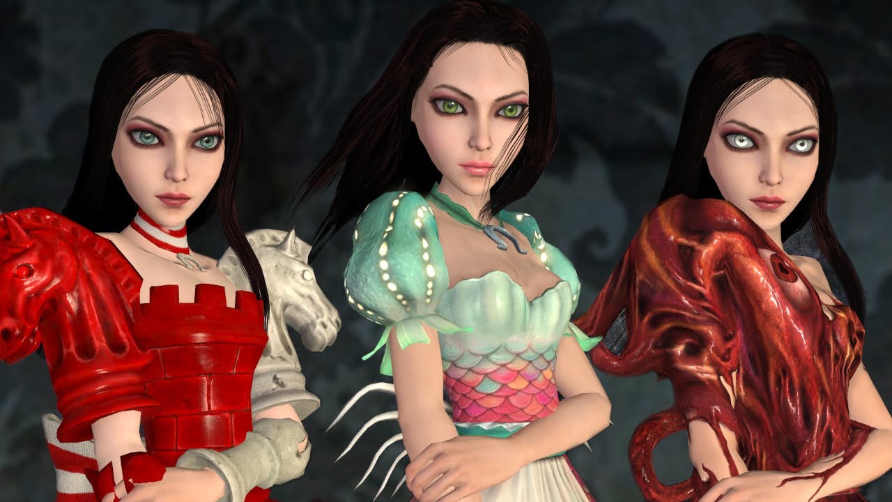 All DLC Dresses & Weapons  Alice: Madness Returns #shorts 