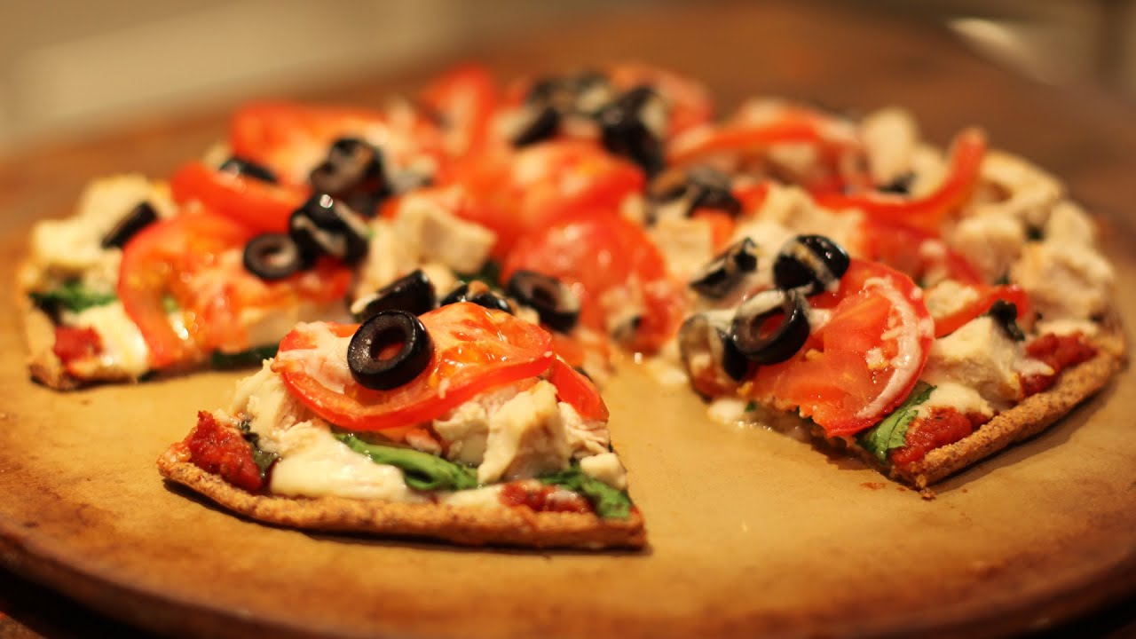 Pizza Crust Made from Quinoa - Healthy Gluten Free Recipe! - YouTube