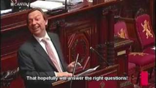 Minister Michel Daerden Translated