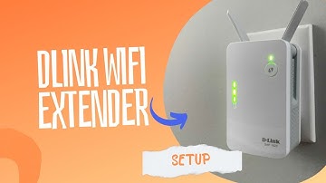 dlink wifi extender setup