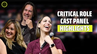 Critical Role Cast Panel | HIGHLIGHTS | Matt Mercer, Laura Bailey, Ashley Johnson & MORE