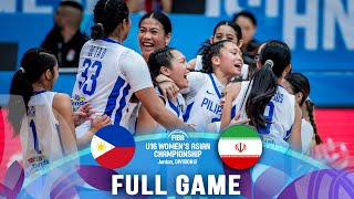 FINAL: Philippines v Iran | Full Basketball Game | FIBA U16 Women's Asian Championship 2023