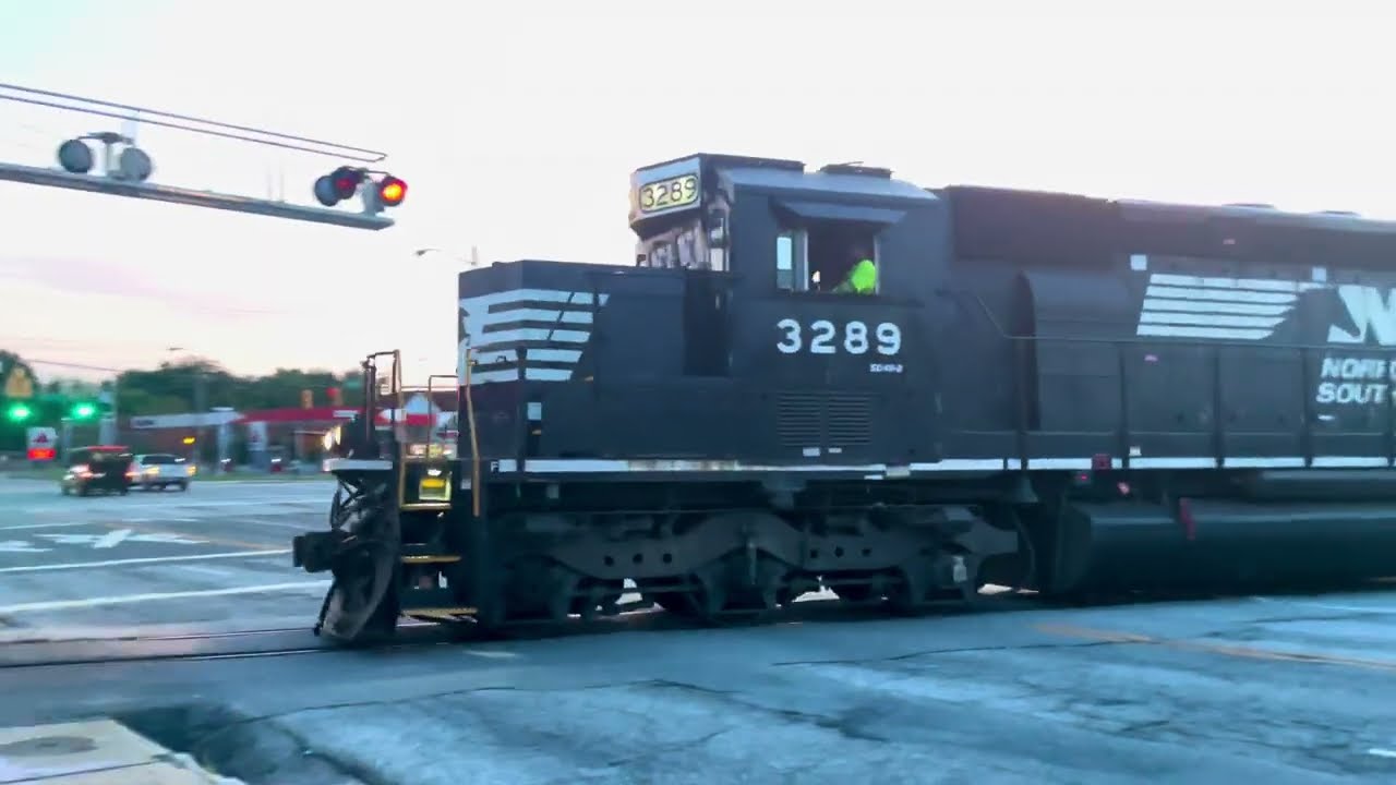 Norfolk Southern P10 Train CF Line Cape Fear & Yadkin Valley Railway -  Greensboro NC to Cumnock NC
