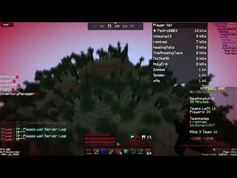 NEW TP AURA METHOD WORKING 2022 (Hypixel UHC)