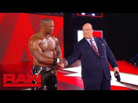 Paul Heyman speaks during Raw's first commercial break: Raw Exclusive, March 11, 2019