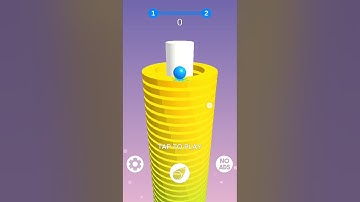 stack ball playing video