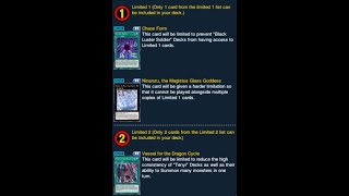 New Ban List! Reaction! Yu-Gi-Oh Duel Links!