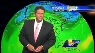 High pressure to bring another nice day Friday