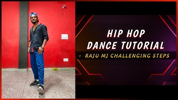 Hip Hop Dance Tutorial | Raju mj | Challenging Steps 🔥 | 1st Level 👊🏻 | D_vision Studio #Shorts