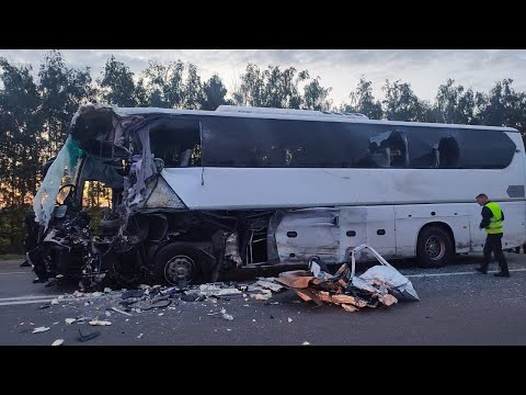 29.06.2024г- «Маршрут в один конец». Водитель автобуса погиб в ДТП с грузовиком в Тамбовской области
