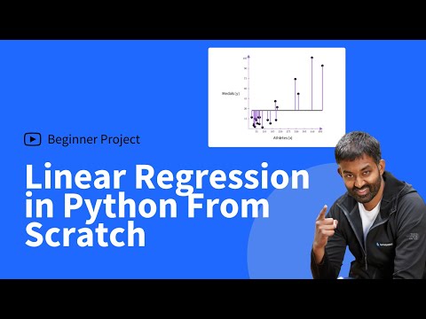 Linear Regression Algorithm From Scratch In Python [Full Walkthrough]