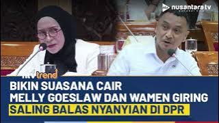 DPR Rayakan Ultah Wamen Giring, Melly Goeslaw Kasih Surprise Nyanyian | NTV