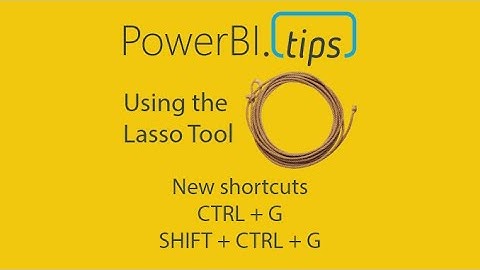 PowerBI.Tips - Tutorial - Using the New Lasso Tool
