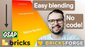 Background Colour Change on Page scroll - Bricksbuilder