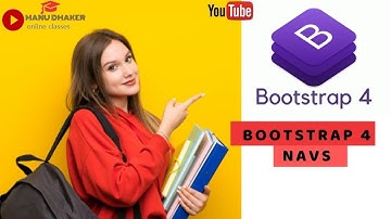 Lecture -20- // Bootstrap 4 Navs Full Introduction  // Bootstrap 4 For Beginners In Hindi