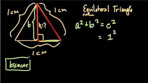 Pythagorean Theorem and Equilateral Triangles