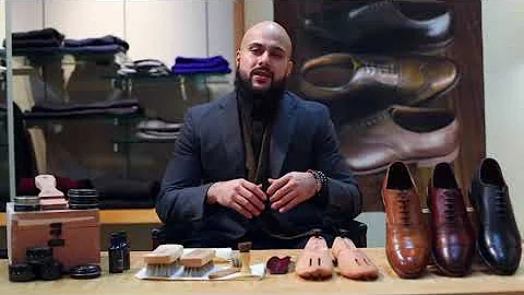Shoe care essentials (#shoecare, #dressshoes, #shoeshine, #shoes)