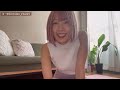 【ストレッチ】きりん汗かく開脚♪撮って出し🤎