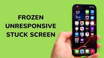iPhone 16’s: Frozen, Unresponsive or Stuck Screen
